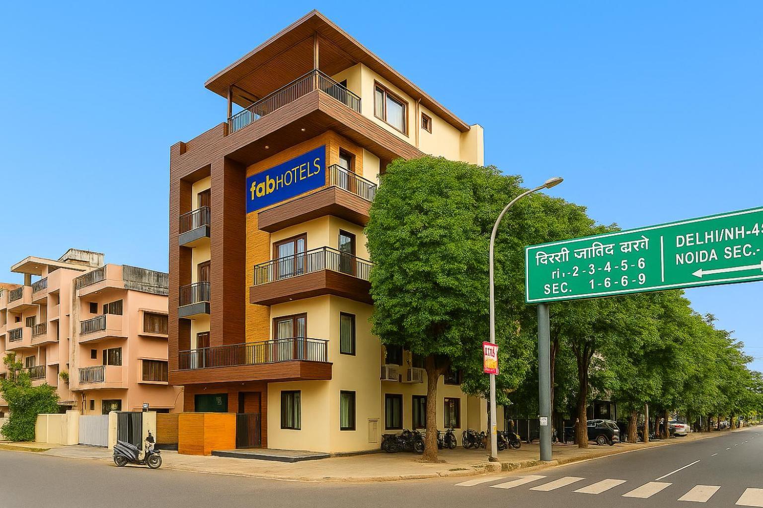 Fabhotel F9 Sector 19 Noida Exteriér fotografie